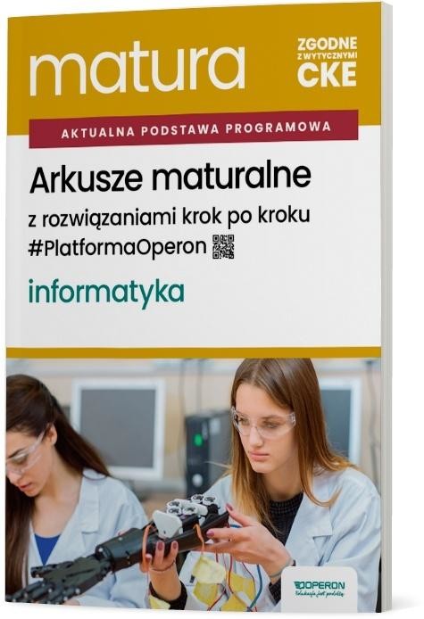 okładka Matura 2027 Informatyka. Arkusze maturalne ZR książka | Dobosiewicz Piotr, Drzeżdżon Jarosław