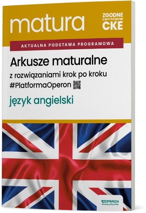 okładka Matura 2027 Język angielski. Arkusze maturalne ZR książka | Anna Tracz