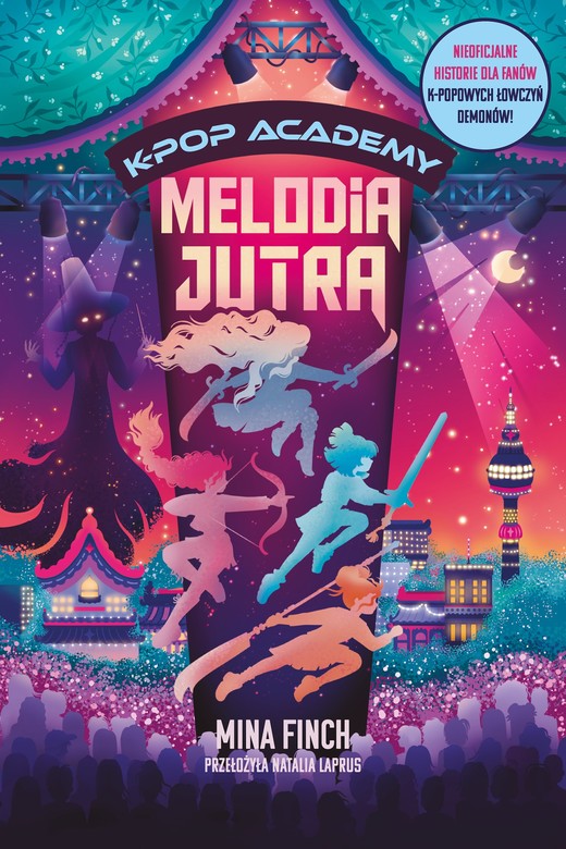 okładka Melodia jutra. K-Pop Academy. Tom 6 książka | Finch Mina