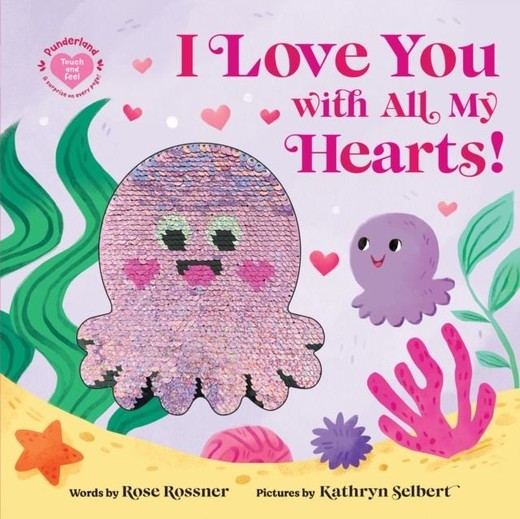 okładka I Love You with All My Hearts! książka | Rossner Rose
