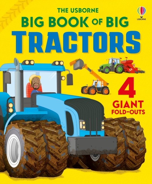 okładka Big Book of Big Tractors książka | Lisa JaneGillespie