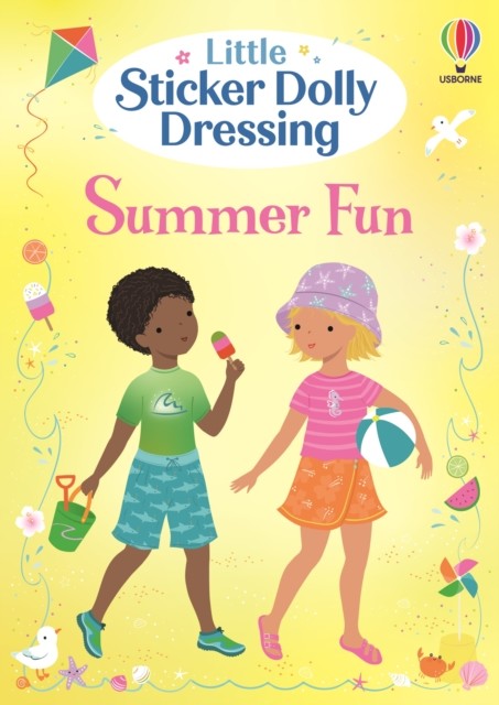 okładka Little Sticker Dolly Dressing Summer Fun książka | Watt Fiona