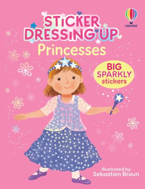 okładka Sticker Dressing Up - Princesses książka | Lizzie Cope