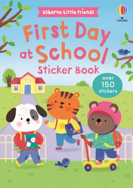 okładka First Day at School Sticker Book książka | Jessica Greenwell