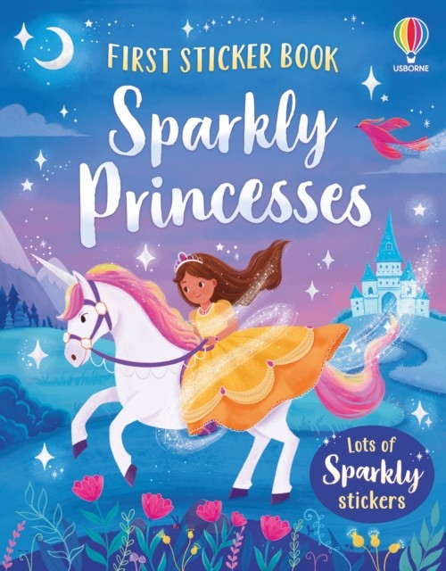 okładka First Sticker Book Sparkly Princesses książka | Kristie Pickersgill