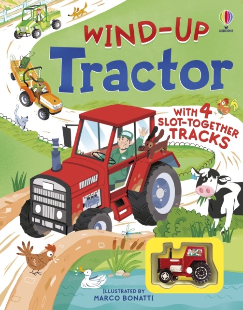 okładka Wind-up Tractor książka | Sarah Hull