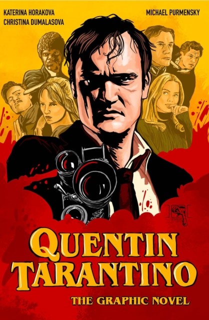 okładka Quentin Tarantino książka | Christina Dumalasova, Katerina Horakova
