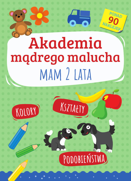 okładka Akademia mądrego malucha. Mam 2 lata książka | Emilia Motyka