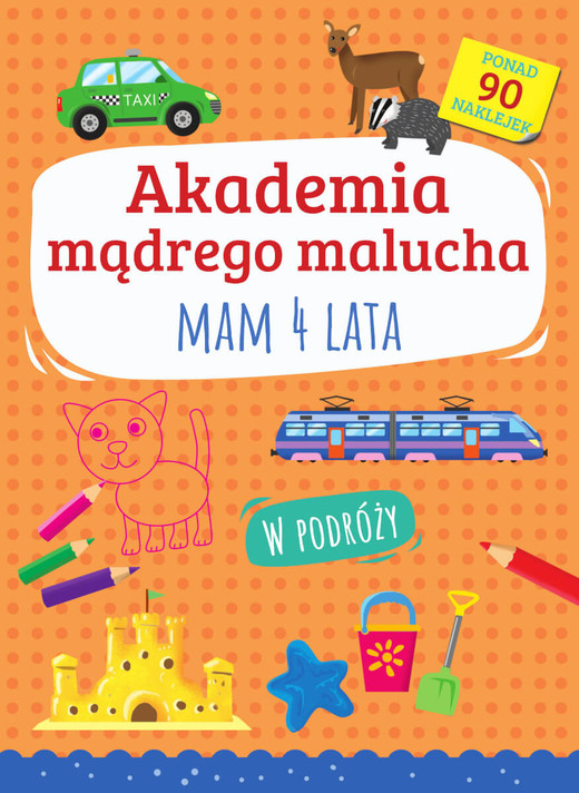 okładka Akademia mądrego malucha. Mam 4 lata książka | Emilia Motyka