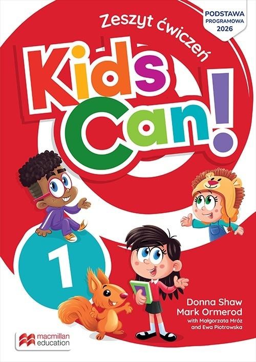 okładka Kids Can 1 ćwiczenia + kod książka | Praca Zbiorowa