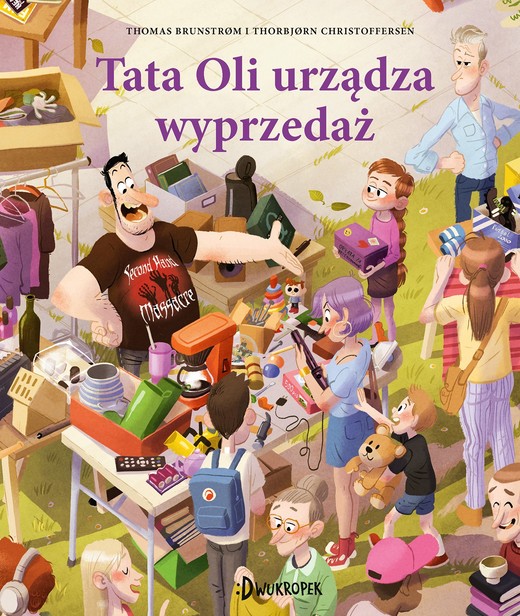 okładka Tata Oli urządza wyprzedaż książka | Thomas Brunstrøm