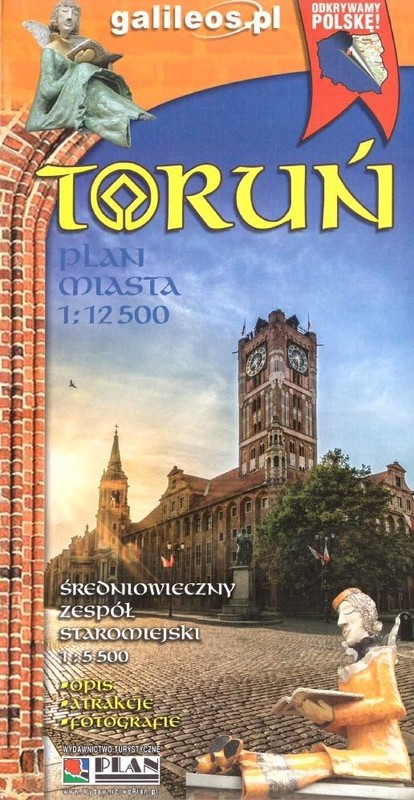 okładka Toruń, Kujawy, Ziemia Chełmińska - mapa książka | Praca Zbiorowa