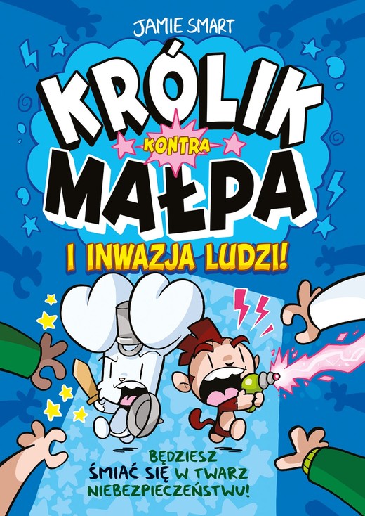 okładka Królik kontra Małpa i inwazja ludzi! Tom 2 książka | Opracowanie zbiorowe