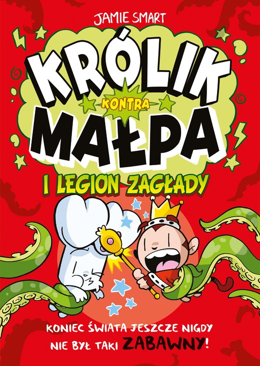 okładka Królik kontra Małpa i legion zagłady. Tom 3 książka | Opracowanie zbiorowe