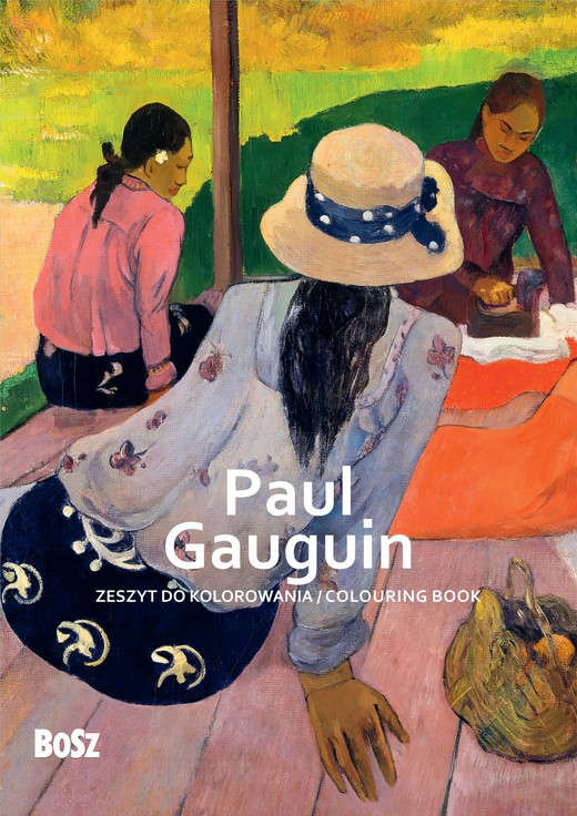 okładka Paul Gauguin. Zeszyt do kolorowania książka | Edyta Niemiec-Szywała