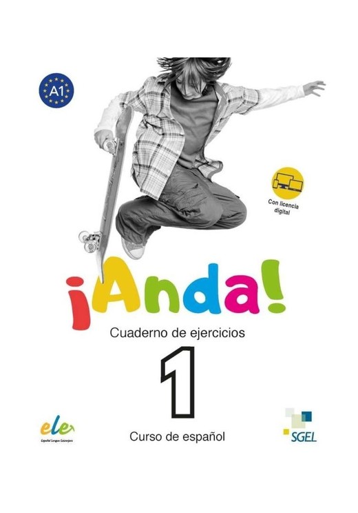 okładka Anda 1 ćwiczenia książka | Praca Zbiorowa