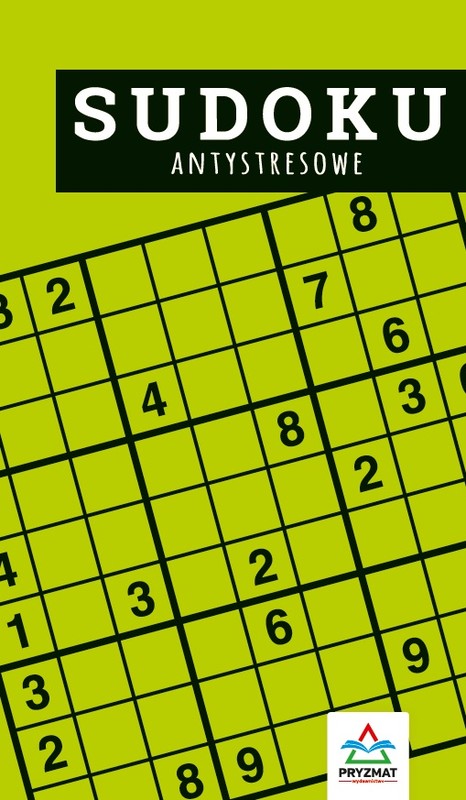 okładka SUDOKU antystersowe książka | Miłek Jakub