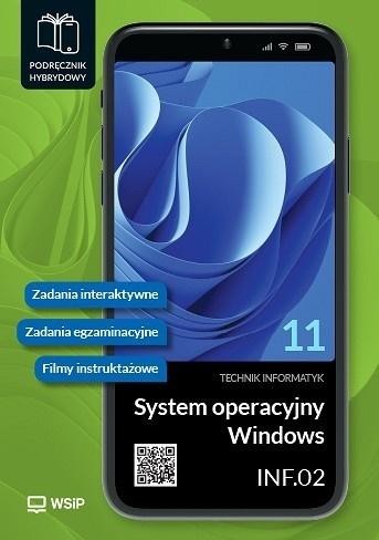 okładka System operacyjny Windows. Podręcznik hybrydowy... książka | Jacek Dylor