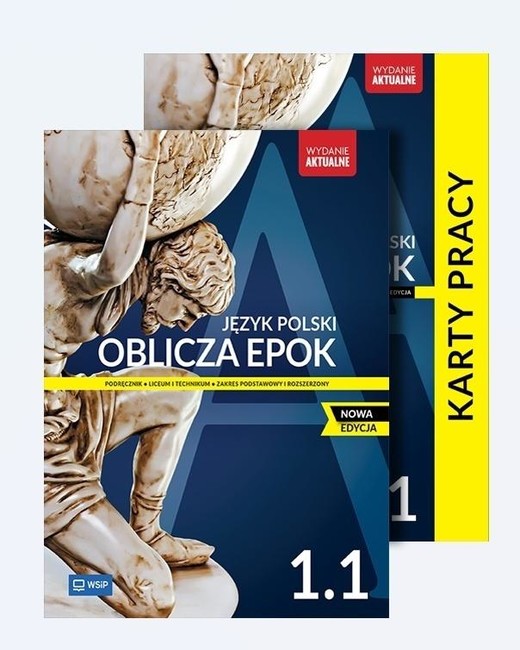 okładka J. polski LO 1/1 Oblicza epok Pakiet  podr+KP ZPiR książka | Praca Zbiorowa