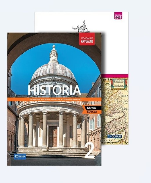 okładka Historia LO 2 Pakiet: podręcznik atlas ZP książka | Praca Zbiorowa
