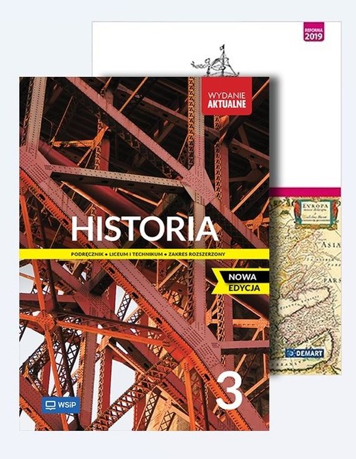 okładka Historia LO 3 Pakiet: podręcznik atlas ZR książka | Praca Zbiorowa