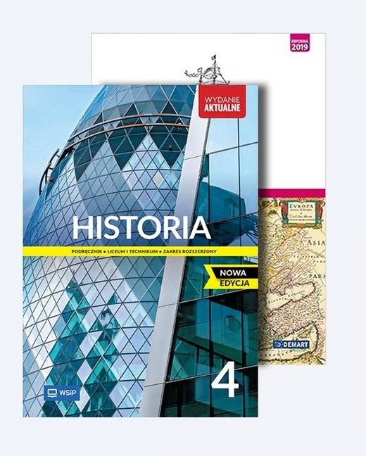 okładka Historia LO 4 Pakiet: podręcznik atlas ZR książka | Praca Zbiorowa