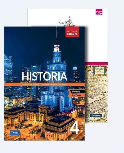 okładka Historia LO 4 Pakiet: podręcznik atlas ZP książka | Praca Zbiorowa