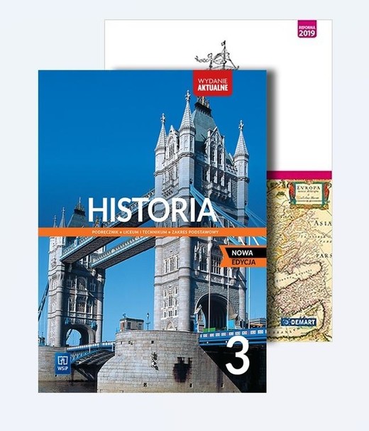 okładka Historia LO 3 Pakiet: podręcznik atlas ZP książka | Praca Zbiorowa