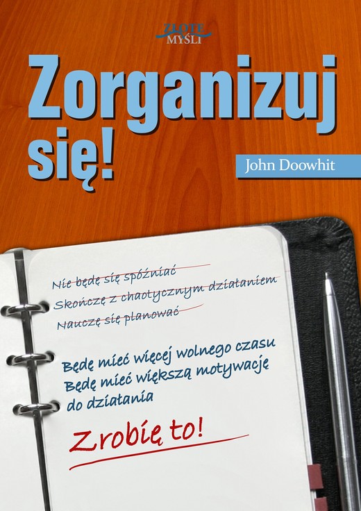 okładka Zorganizuj się! audiobook | MP3 | John Doowhit