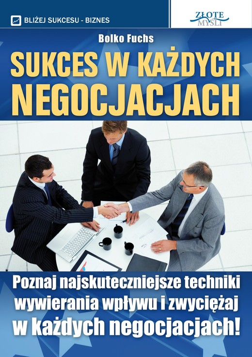 okładka Sukces w każdych negocjacjach audiobook | MP3 | Bolko Fuchs