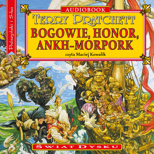 okładka Bogowie, honor, Ankh-Morpork audiobook | MP3 | Terry Pratchett