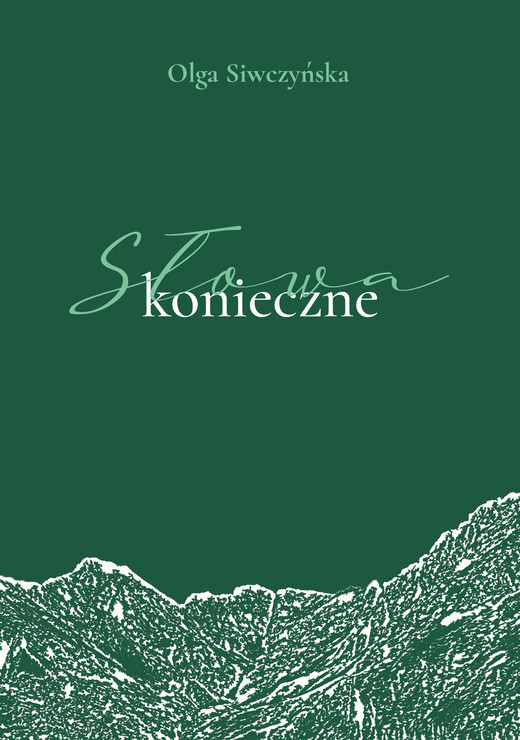 okładka Słowa konieczne ebook | epub, mobi | Olga Siwczyńska