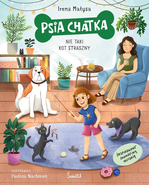 okładka Psia Chatka. Nie taki kot straszny ebook | epub, mobi | Irena Małysa