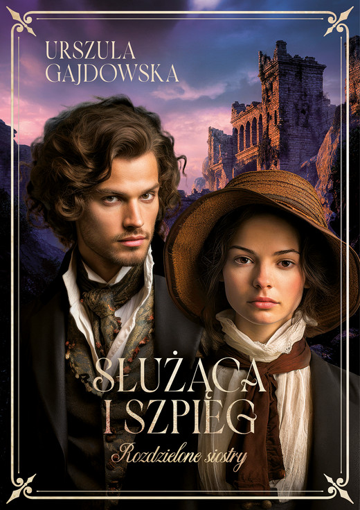 okładka Rozdzielone siostry. Służąca i szpieg tom 1 ebook | epub, mobi | Urszula Gajdowska