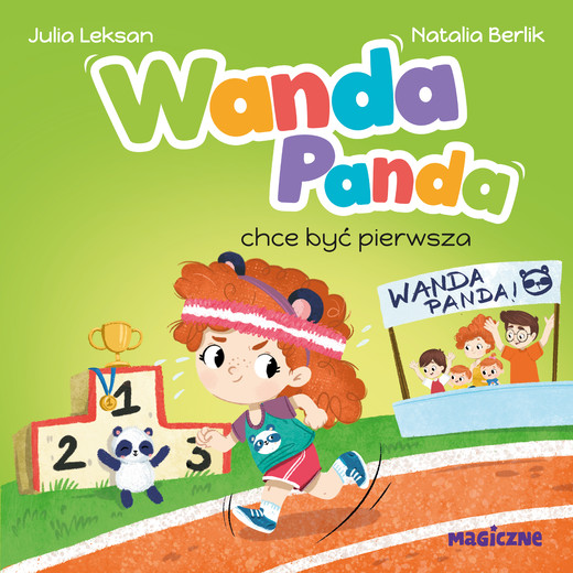 okładka Wanda Panda chce być pierwsza audiobook | MP3 | Julia Leksan