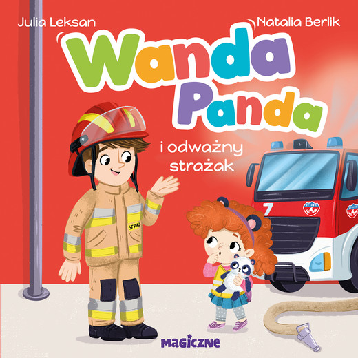 okładka Wanda Panda i odważny strażak audiobook | MP3 | Julia Leksan