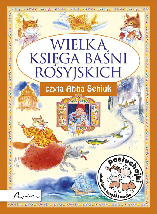 okładka Posłuchajki. Wielka księga baśni rosyjskich audiobook | MP3 | Marcin Przewoźniak