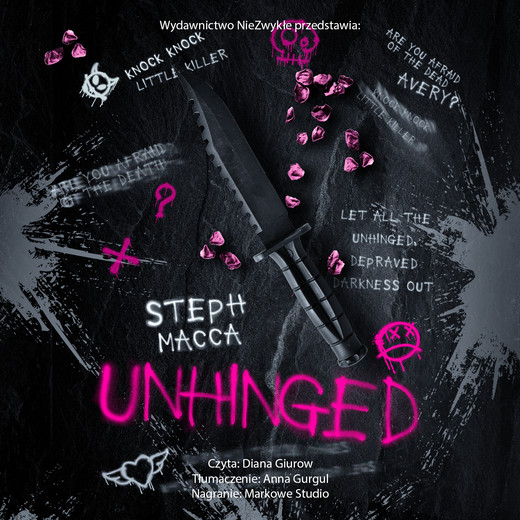 okładka Unhinged audiobook | MP3 | Steph Macca