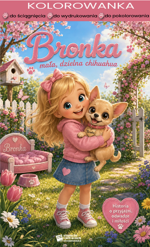 okładka Bronka — mała, dzielna chihuahua ebook | epub, mobi | Donata Cieślik