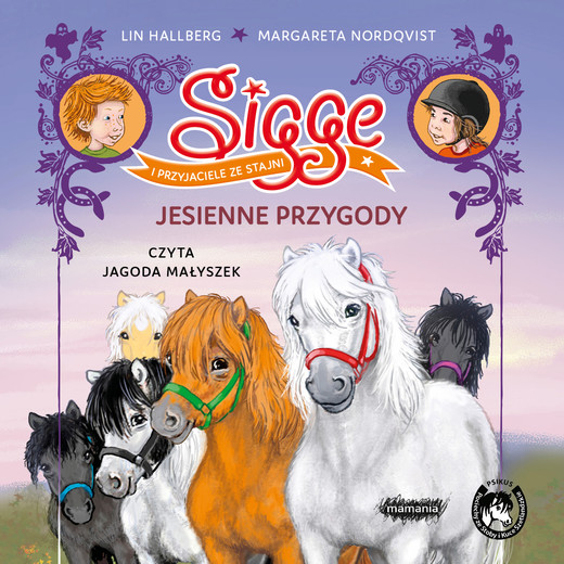 okładka Sigge i przyjaciele ze stajni. Jesienne przygody audiobook | MP3 | Lin Hallberg