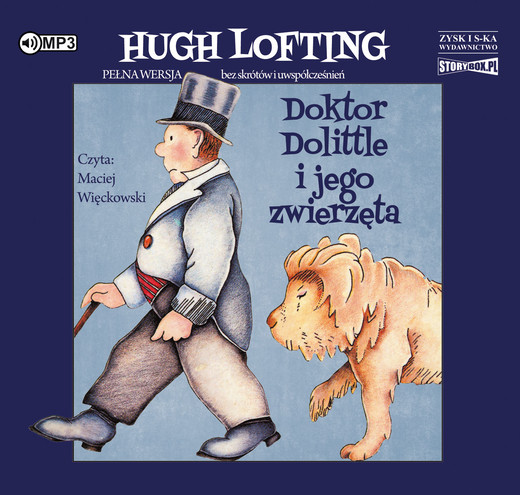 okładka Doktor Dolittle i jego zwierzęta audiobook | MP3 | Hugh Lofting