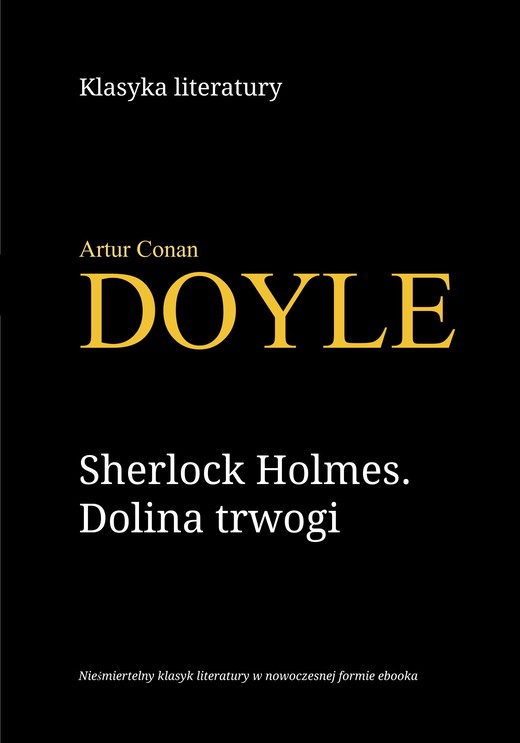 okładka Sherlock Holmes. Dolina trwogi ebook | epub, mobi | Arthur Conan Doyle