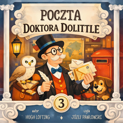 okładka Poczta Doktora Dolittle audiobook | MP3 | Hugh Lofting