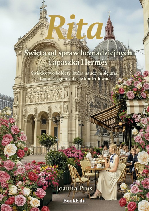 okładka Rita. Święta od spraw beznadziejnych i apaszka Hermès ebook | epub, mobi, pdf | Joanna Prus