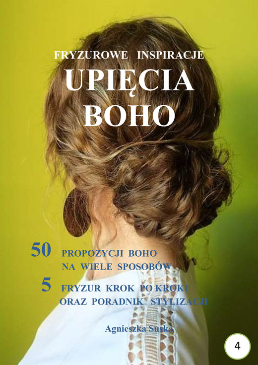 okładka Upięcia boho. Fryzurowe inspiracje ebook | pdf | Agnieszka Suska