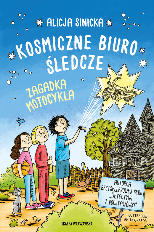 okładka Kosmiczne biuro śledcze. Zagadka motocykla ebook | epub, mobi | Alicja Sinicka