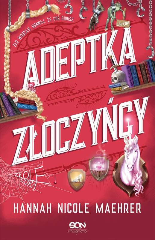 okładka Adeptka złoczyńcy ebook | epub, mobi | Hannah Nicole Maehrer