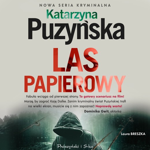 okładka Las papierowy audiobook | MP3 | Katarzyna Puzyńska
