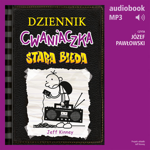okładka Dziennik cwaniaczka 10. Stara bieda audiobook | MP3 | Jeff Kinney