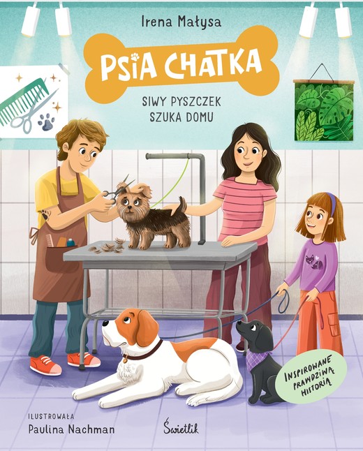 okładka Psia Chatka. Siwy pyszczek szuka domu ebook | epub, mobi | Irena Małysa